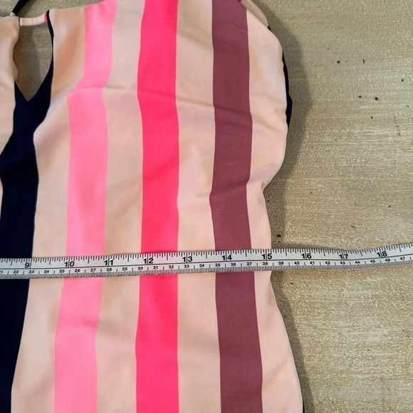 Nwt. Xhilaration Swim One Piece Colorful Stripe Removable Padding Wireless. - Picture 9 of 12